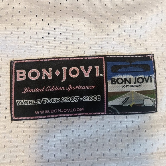 Bon Jovi - Lost Highway World Tour Jersey - Picture 2 of 5